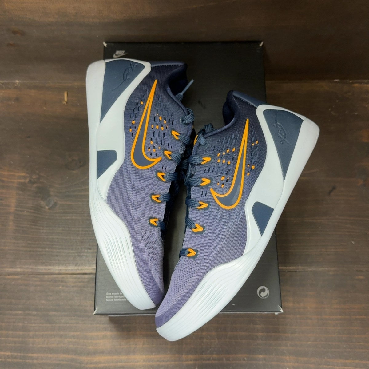 Nike Kobe 9 EM Low Protro Fade Size 7 - back