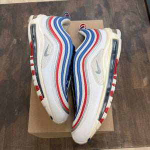 Nike Air Max 97 Game Royal Metallic Silver University Red Size 11.5 (Pre-Owned) - Image 1
