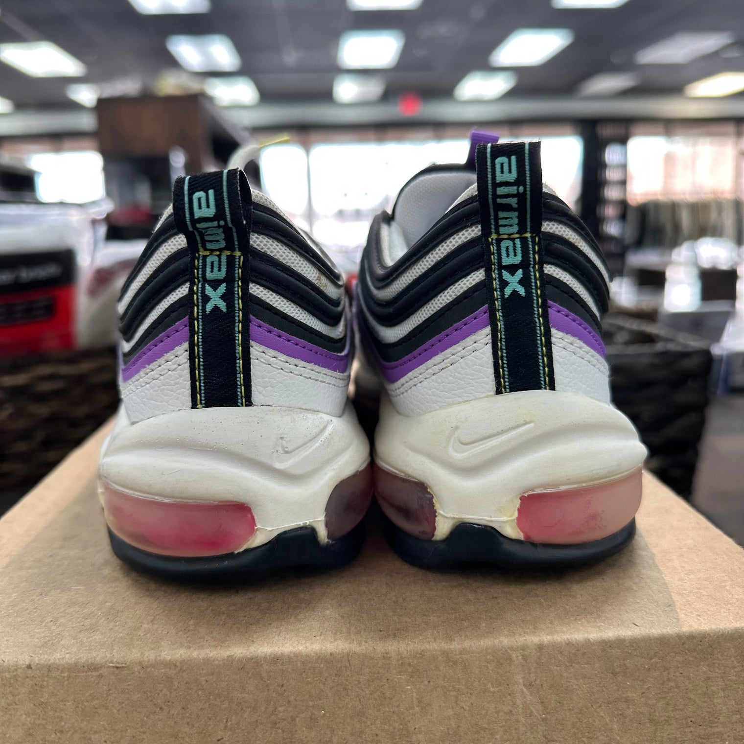 Nike Air Max 97 Bright Violet (US 7W) (USED, No Box)