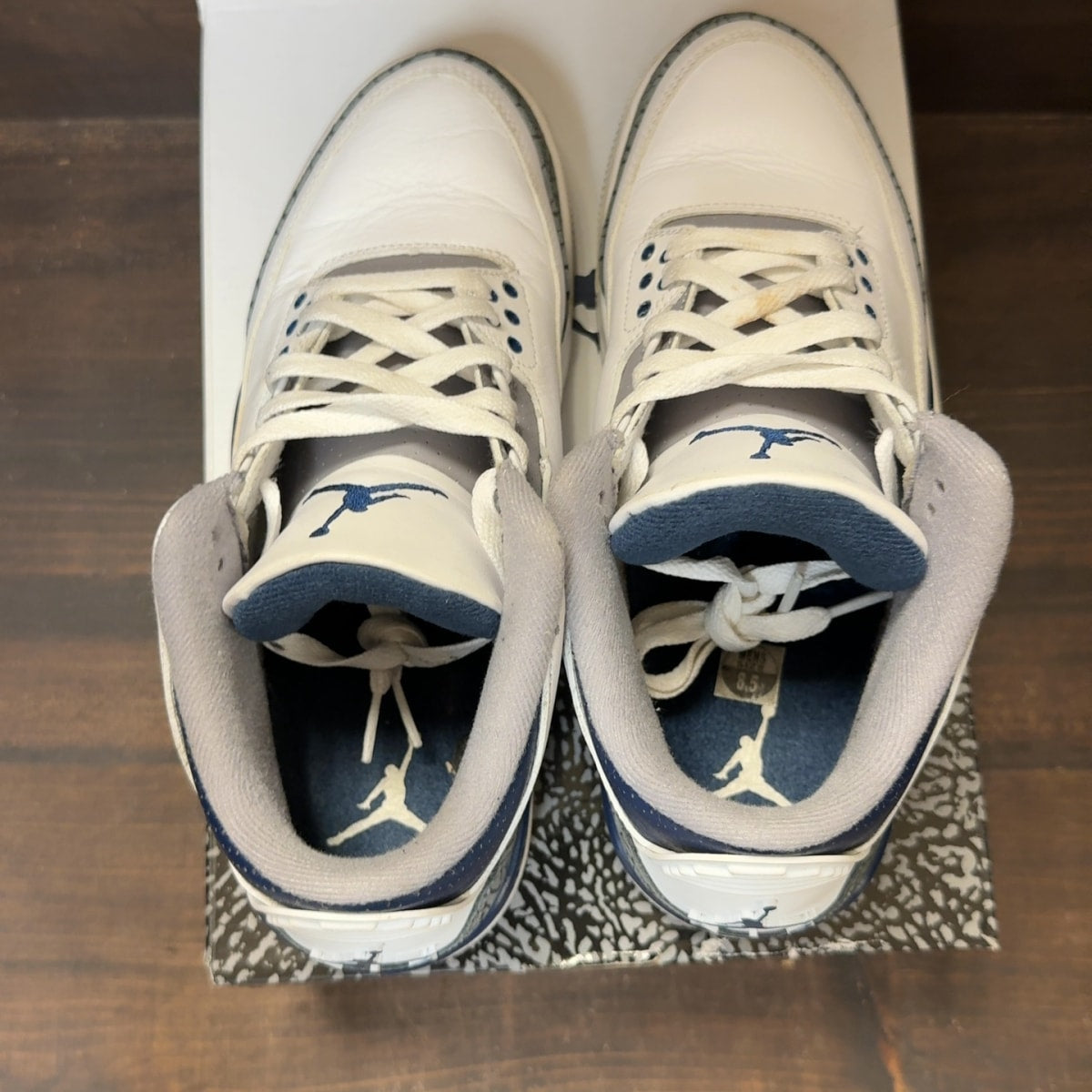 Jordan 3 Retro Midnight Navy - Image 5
