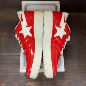 A Bathing Ape Bape Sta Low Patent Red Size 11 (Pre-Owned) - Image 4