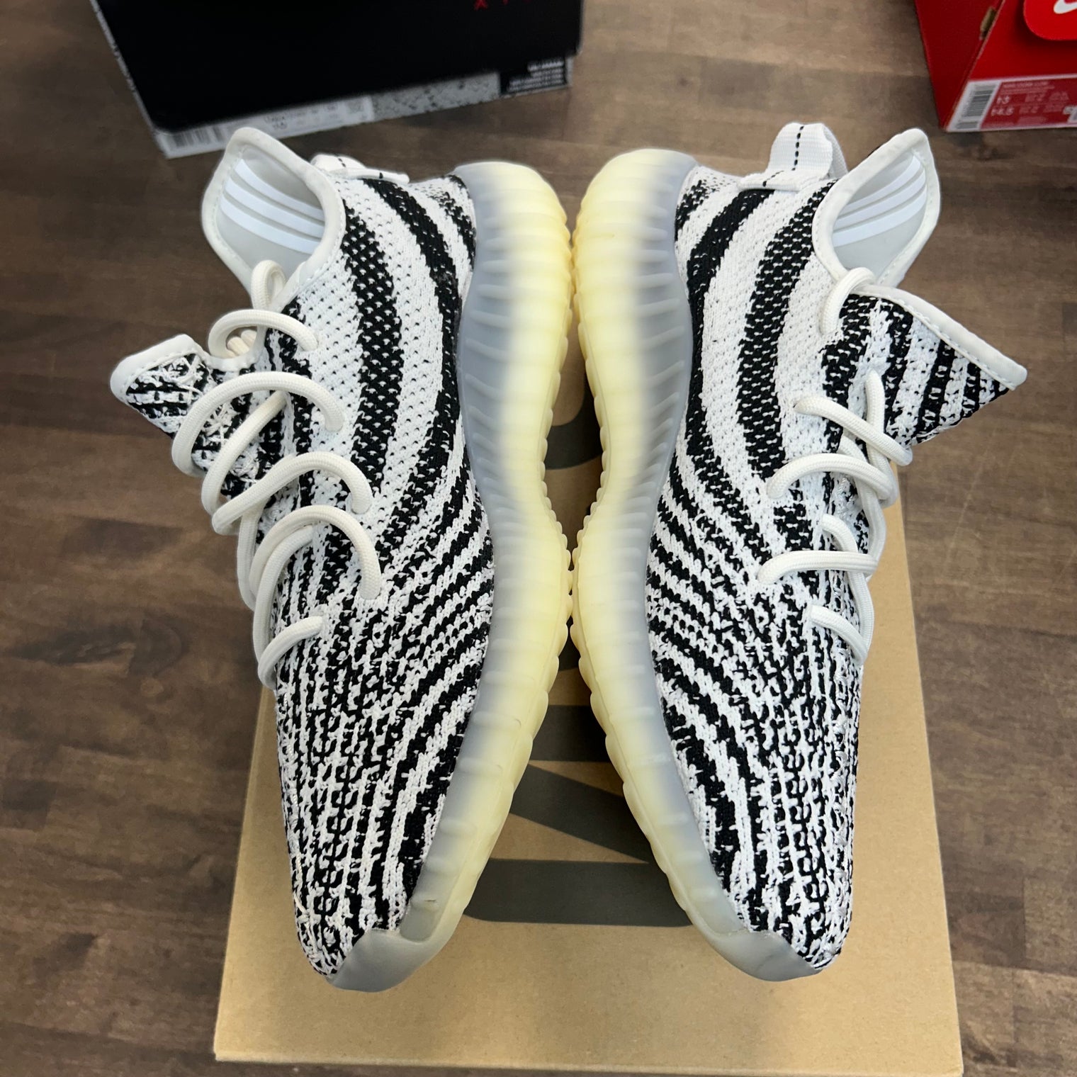 Zebra Yeezy 350 (USED)