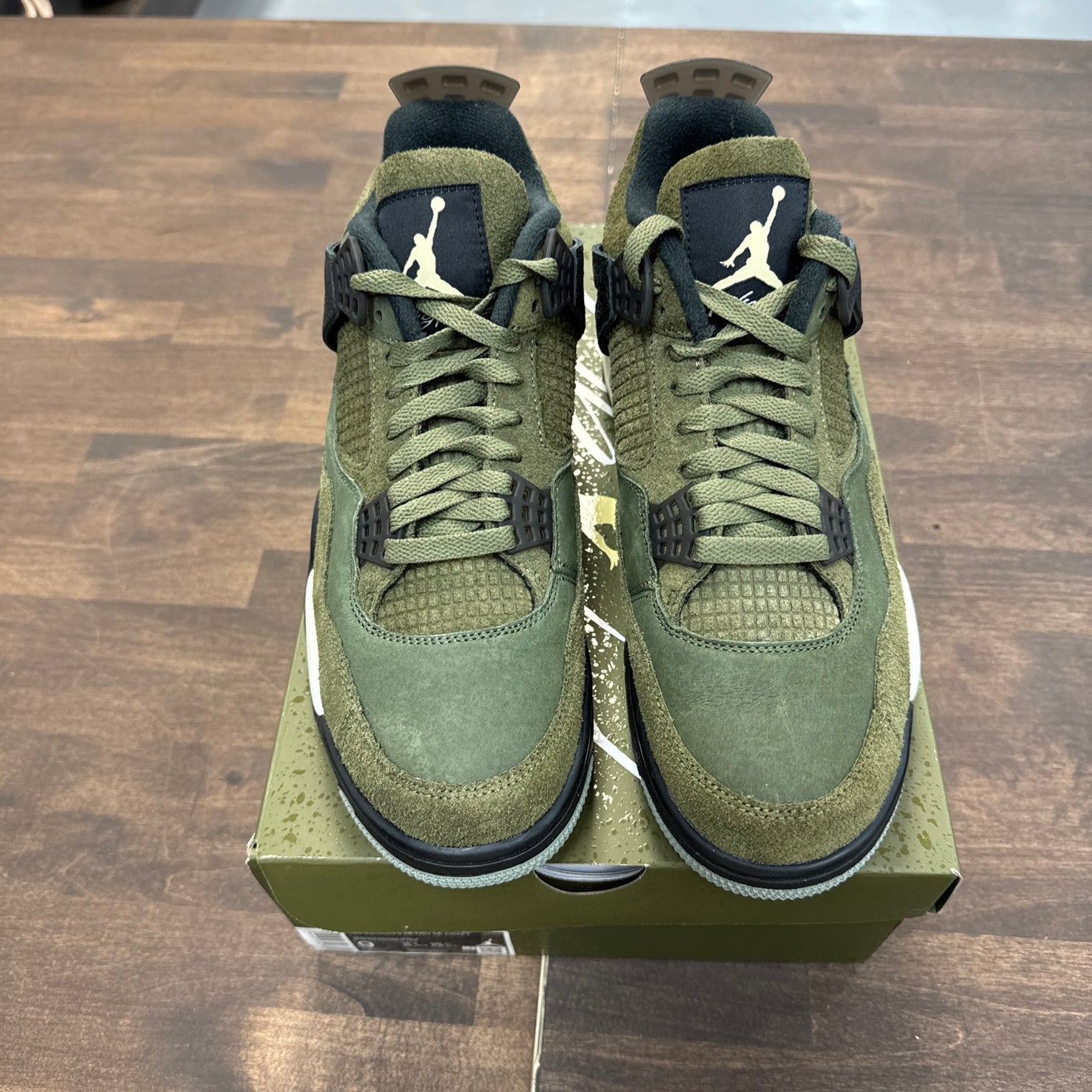 Craft Olive Jordan 4 (USED)