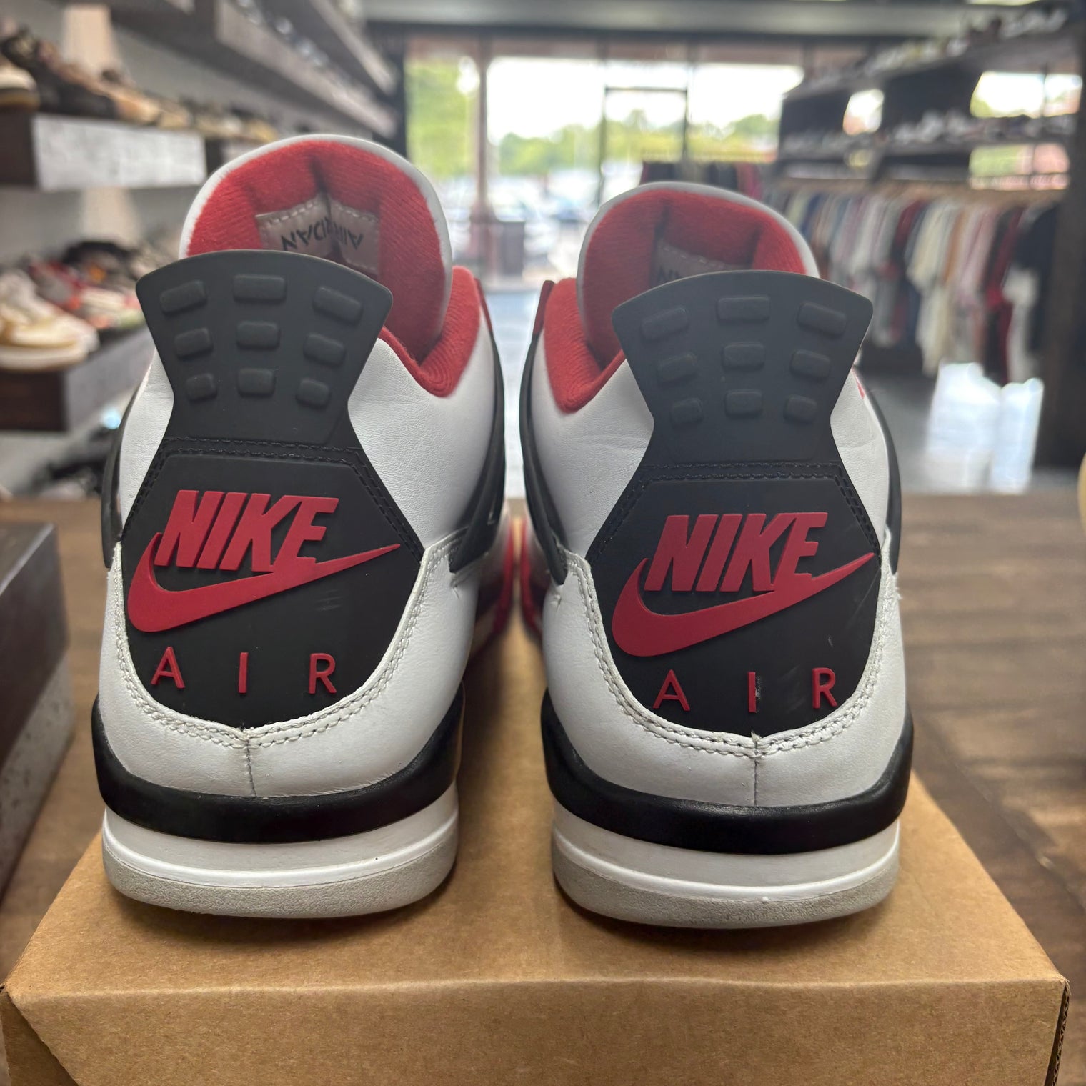 Fire Red Jordan 4 (2020) (USED, No Box)