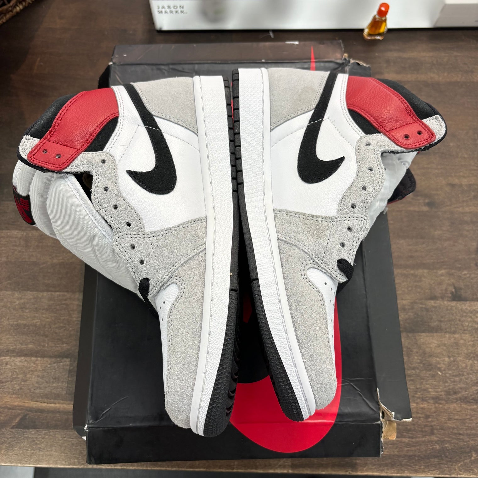 Light Smoke Grey Jordan 1 High (Lightly Worn)