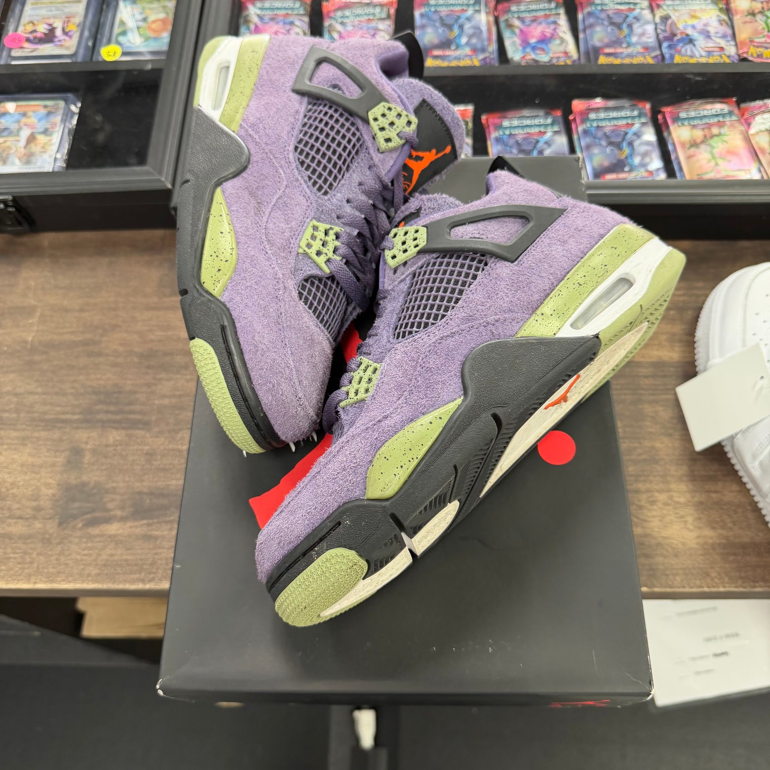 Canyon Purple Jordan 4 Retro (W) (USED)