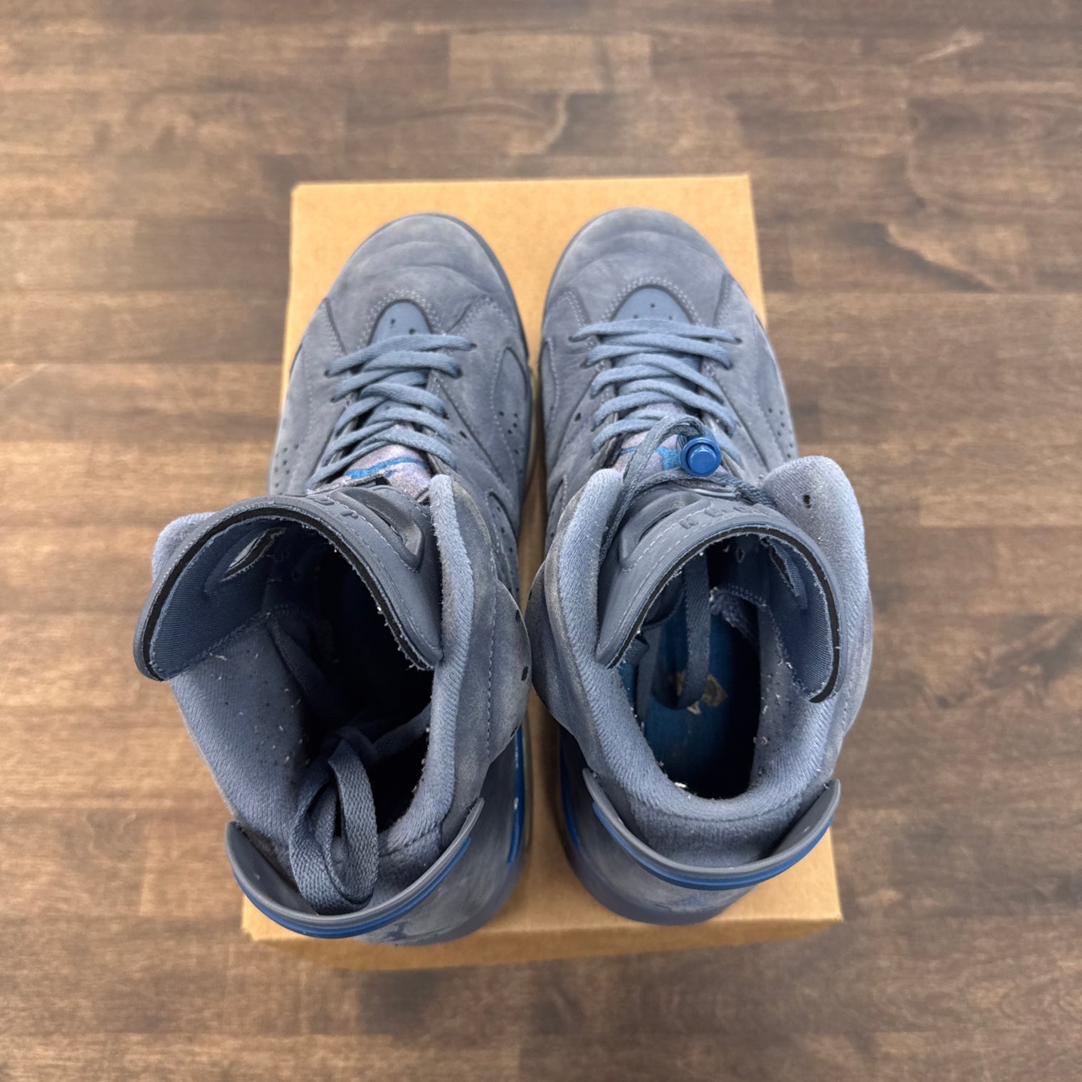 Diffused Blue Jordan 6 (USED,No Box)