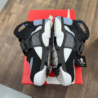 Cool Blue Black Air Trainer Huarache (USED)