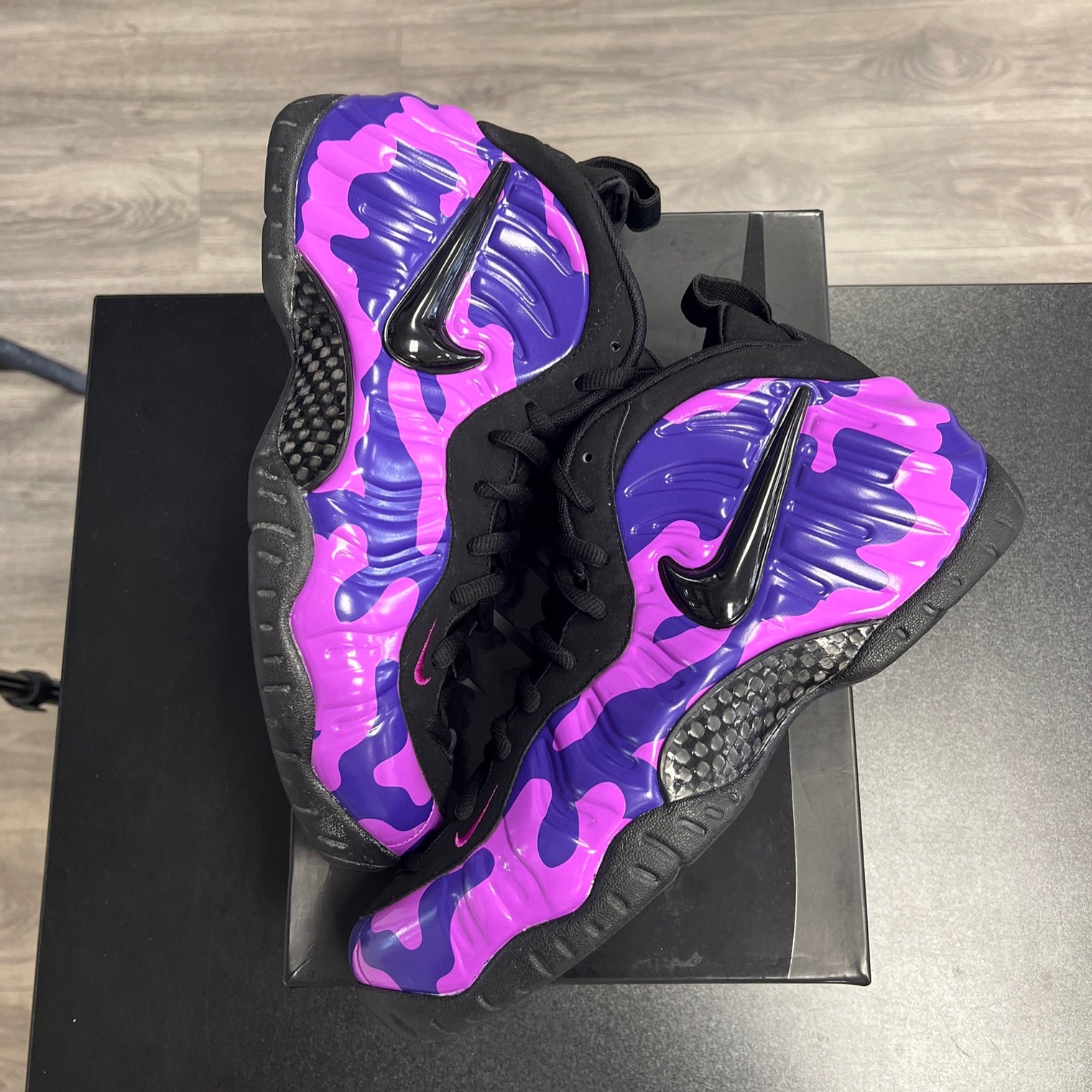 Purple Camo Foamposite (USED)