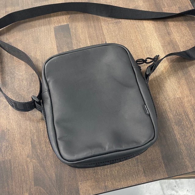 Supreme Leather Shoulder Bag Black (USED)