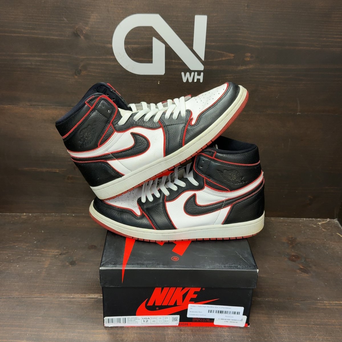Jordan 1 Retro High Bloodline Size 12 (Pre-Owned) - front