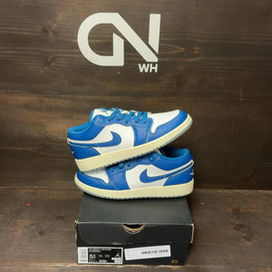 Jordan 1 Low SE Industrial Blue (GS) Size 5.5Y (Pre-Owned) - front