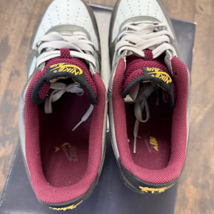 Nike Air Force 1 Low Dusty Red Suede Size 11.5 (Pre-Owned) - Image 4