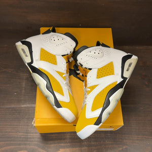 Jordan 6 Retro Yellow Ochre Size 11.5 (Pre-Owned) - back