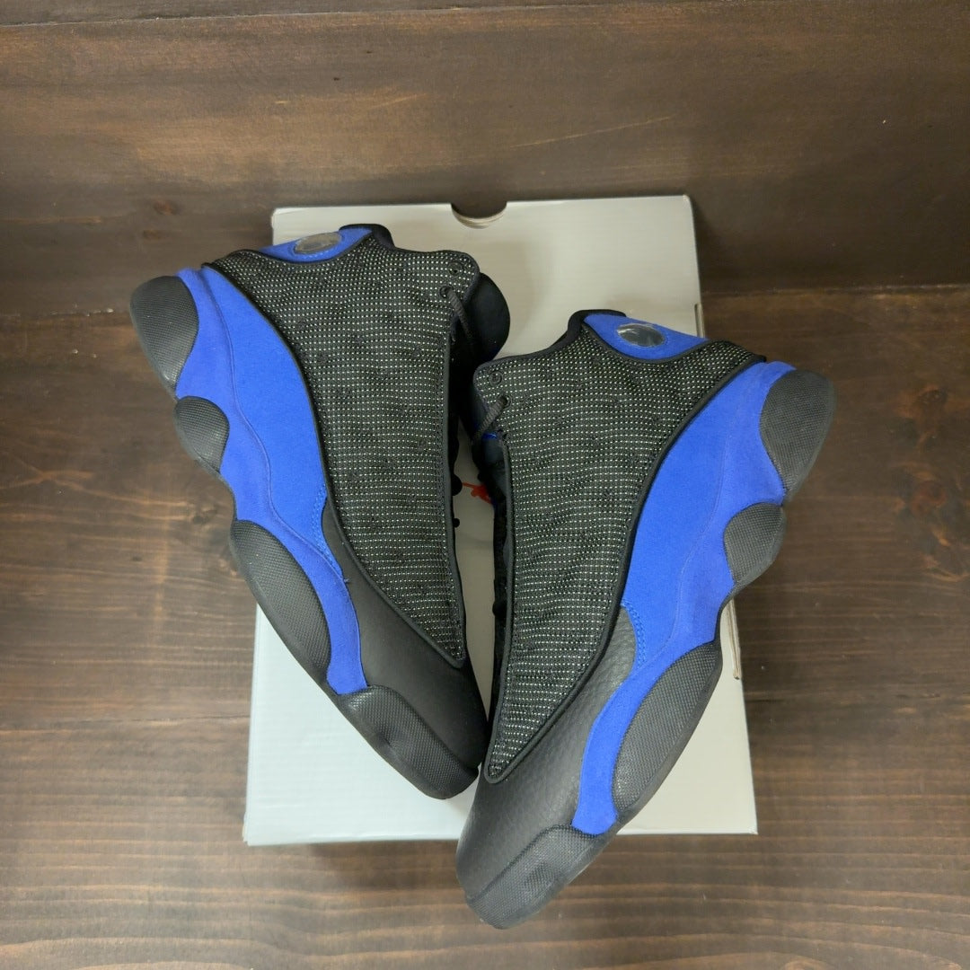 Jordan 13 Retro Black Hyper Royal Size 8.5 (Pre-Owned)