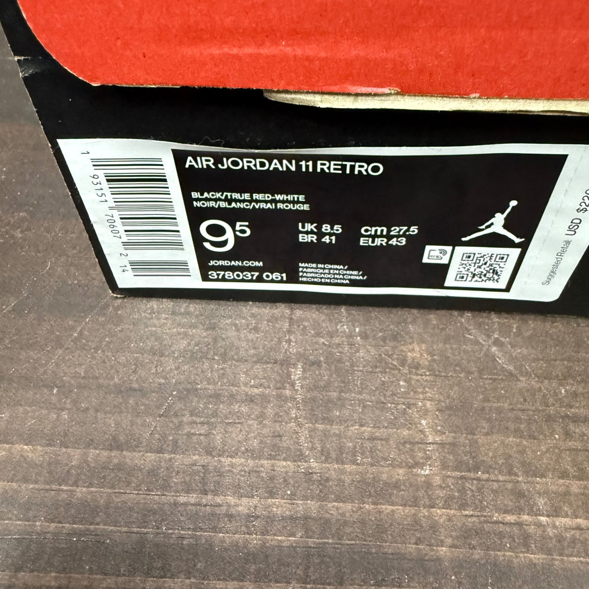 Jordan 11 Retro Playoffs Bred (2019) - Image 7