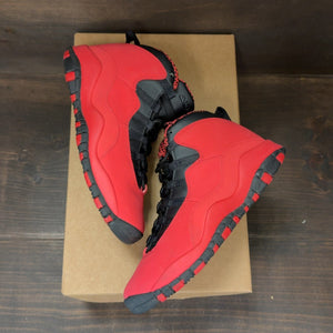 Jordan 10 Retro Fusion Red (GS) Size 5Y (Pre-Owned) - Image 2