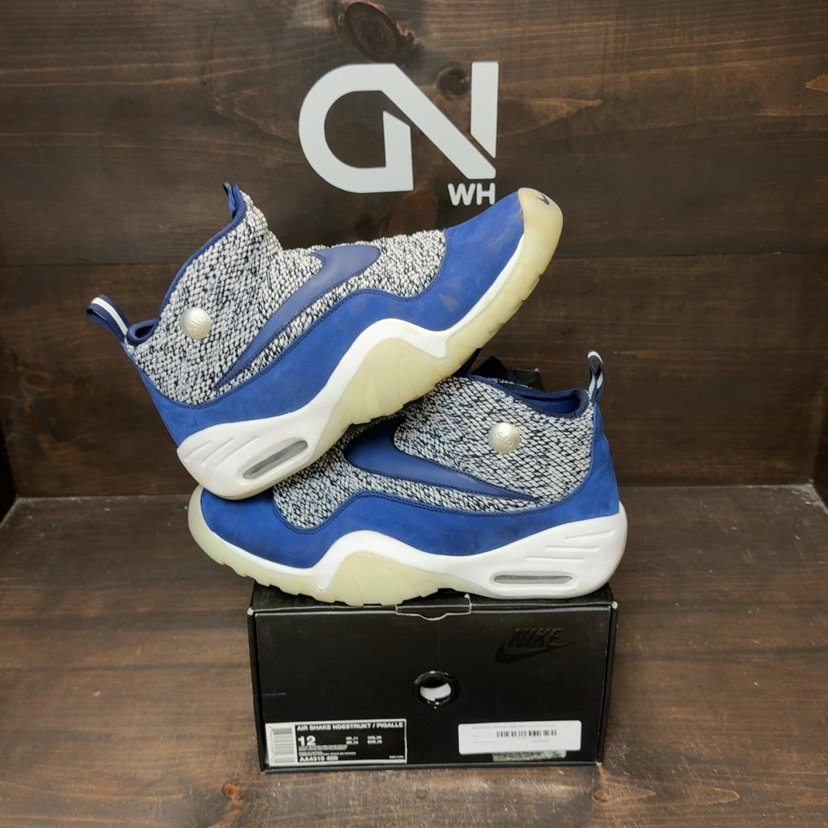 Nike Air Shake NDestrukt Pigalle Blue - Image 1