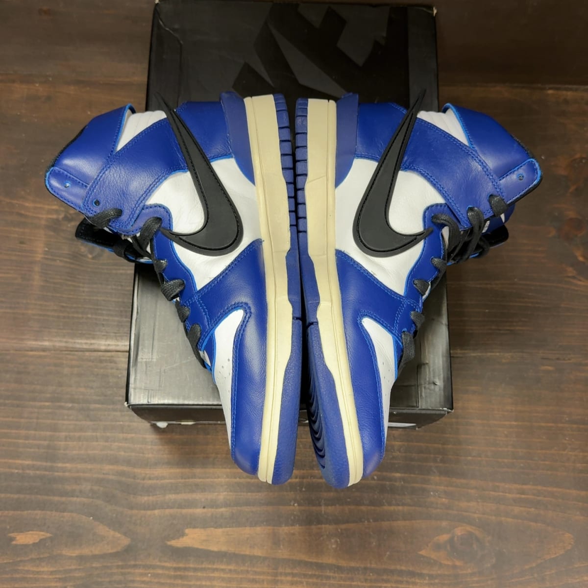 Nike Dunk High AMBUSH Deep Royal Size 7.5 (Pre-Owned) - aux