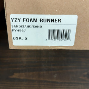 adidas Yeezy Foam RNNR Sand - Image 7