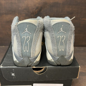 Jordan 14 Retro Flint Grey (GS) Size 6.5Y (Pre-Owned) - aux