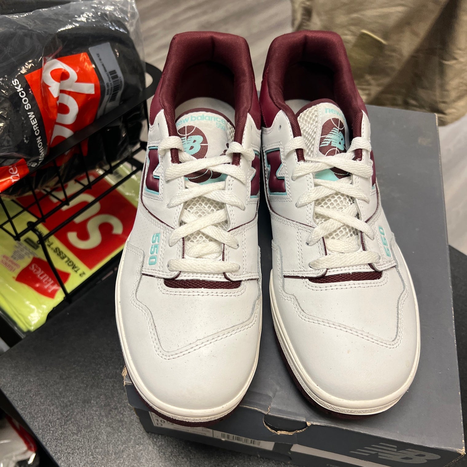 New Balance 550 Burgundy Cyan (USED)