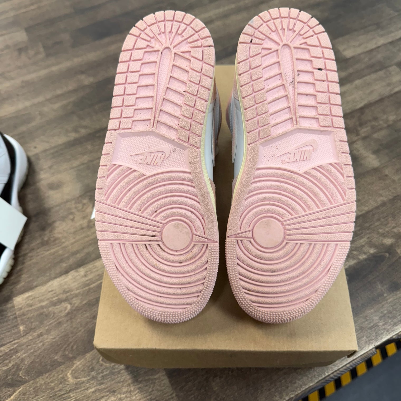 Washed Pink Jordan 1 High (W) (USED, No Box)