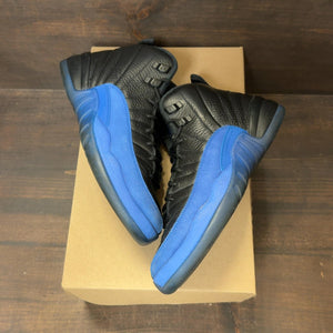 Jordan 12 Retro Black Game Royal (GS) Size 6.5Y (Pre-Owned) - Image 2