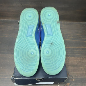 Nike Air Force 1 Low Patent Leather Mystic Navy Grape Ice - Image 6