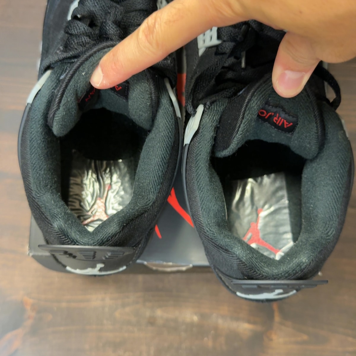 Jordan 4 Retro SE Black Canvas - Image 5