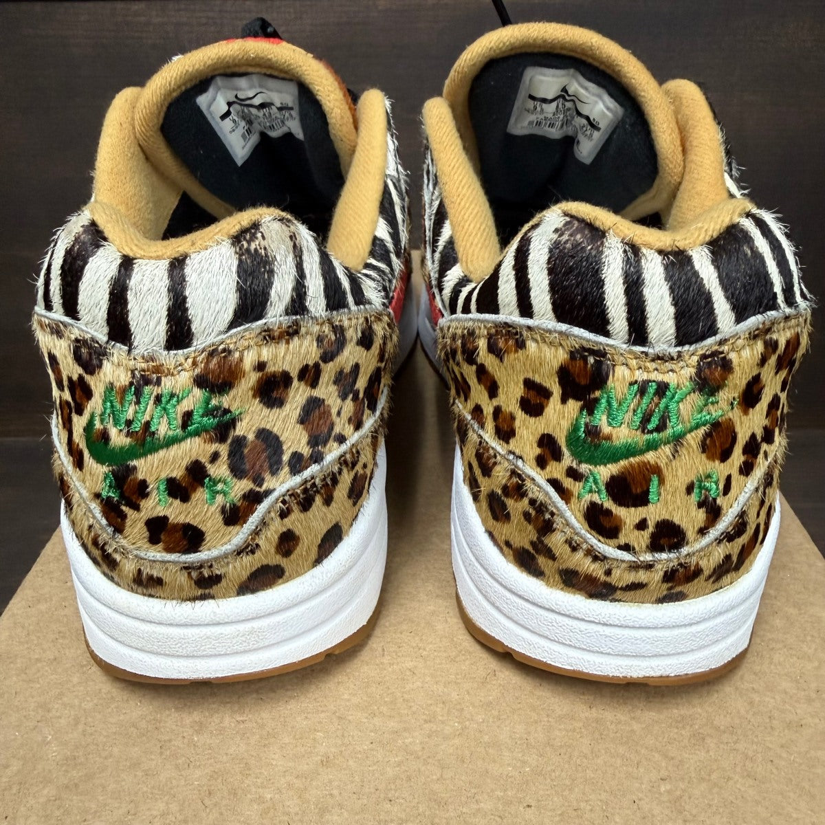 Nike Air Max 1 atmos Animal Pack 2.0 (All Black Box) (2018) Size 9.5 (Pre-Owned) - Image 5