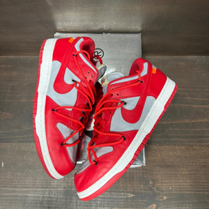 Nike Dunk Low Off-White University Red Size 12 (Pre-Owned)
