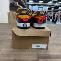 Off-White Michigan University Gold Nike Dunk Low (USED, No Box)
