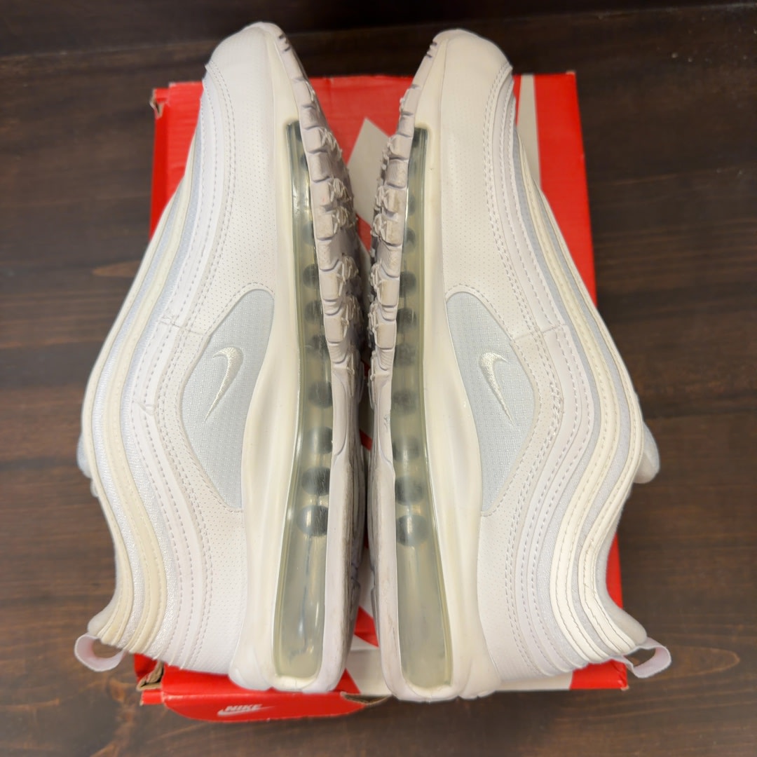 Nike Air Max 97 White Metallic Silver (GS) - Image 5