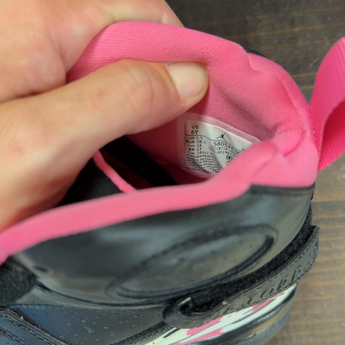 Jordan 8 Retro Pinksicle (GS) Size 6Y (Pre-Owned) - aux