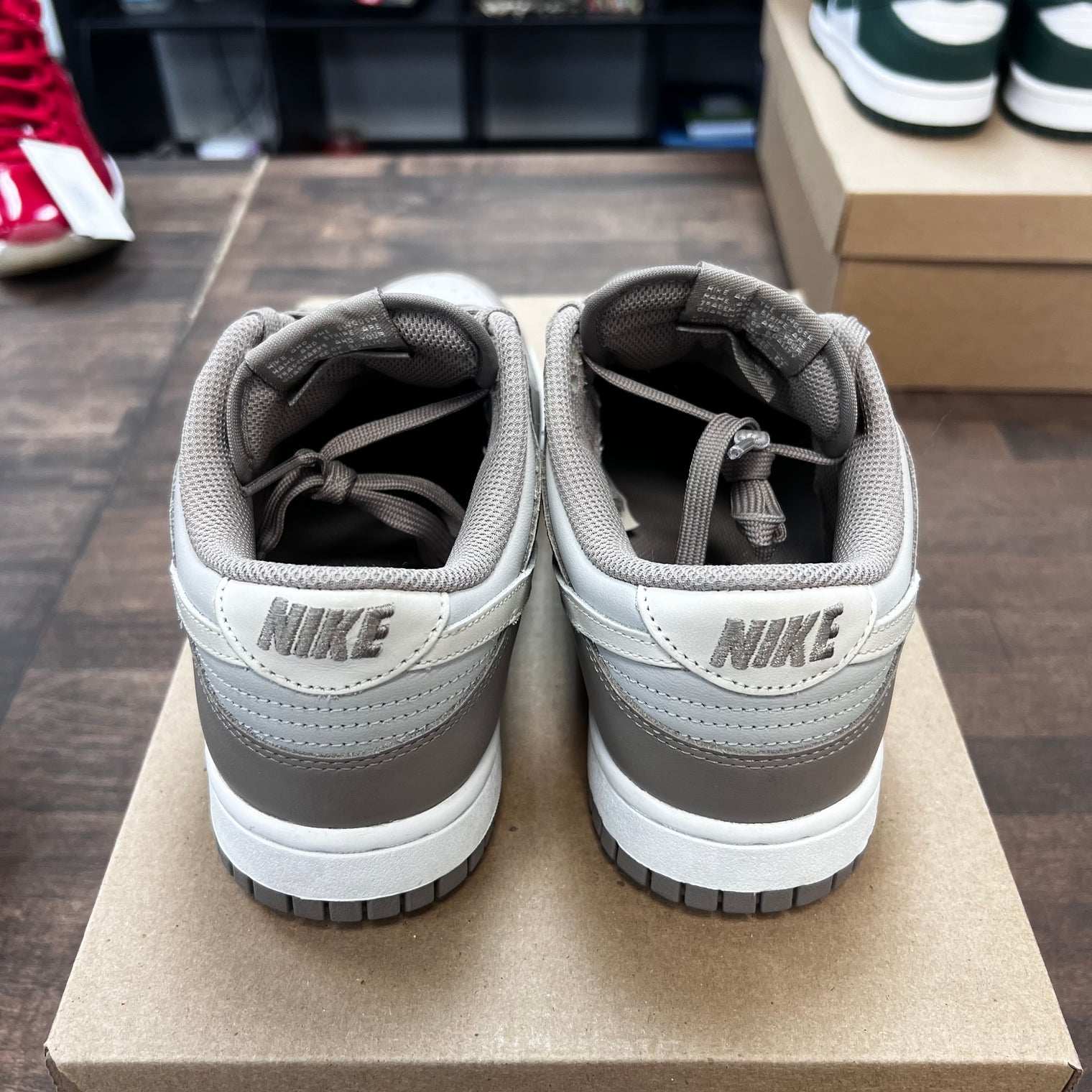 Bone Beige Dunk Low (W) (USED, No Box)