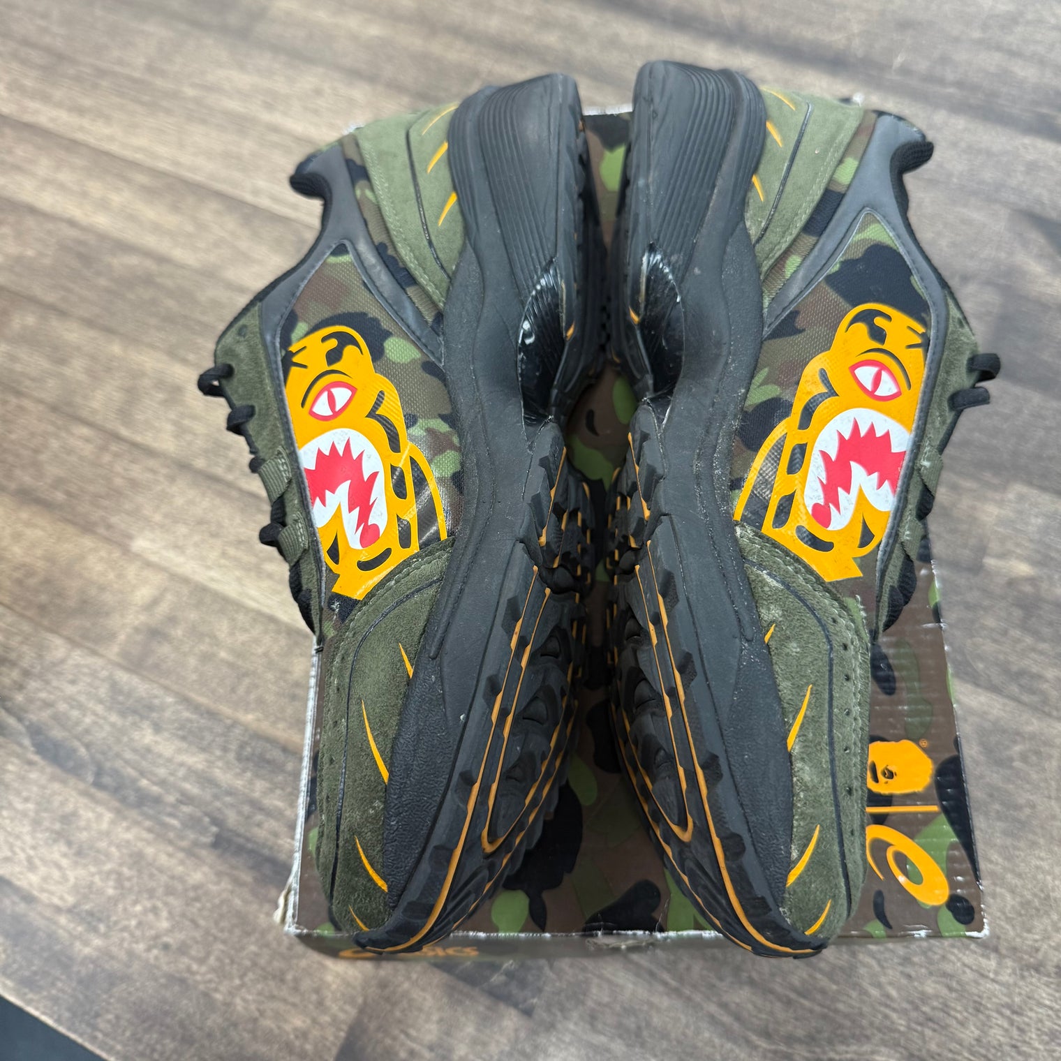 ASICS Gel-1090 A Bathing Ape Tiger Camo (USED)