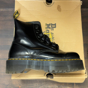 Dr. Martens Molly Wmns Leather Platform Boot 'Black' Size 8 (Pre-Owned) - Image 12