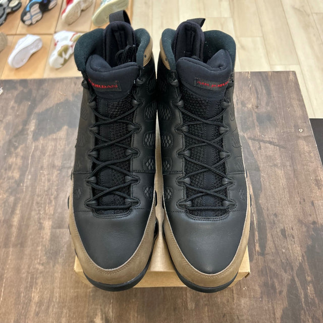 Jordan 9 Retro Olive (2024) Size 15 (Pre-Owned) - Image 2