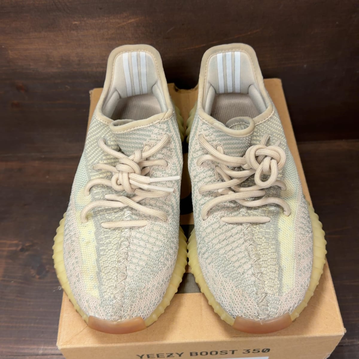 adidas Yeezy Boost 350 V2 Citrin (Non-Reflective) Size 5 (Pre-Owned) - tag