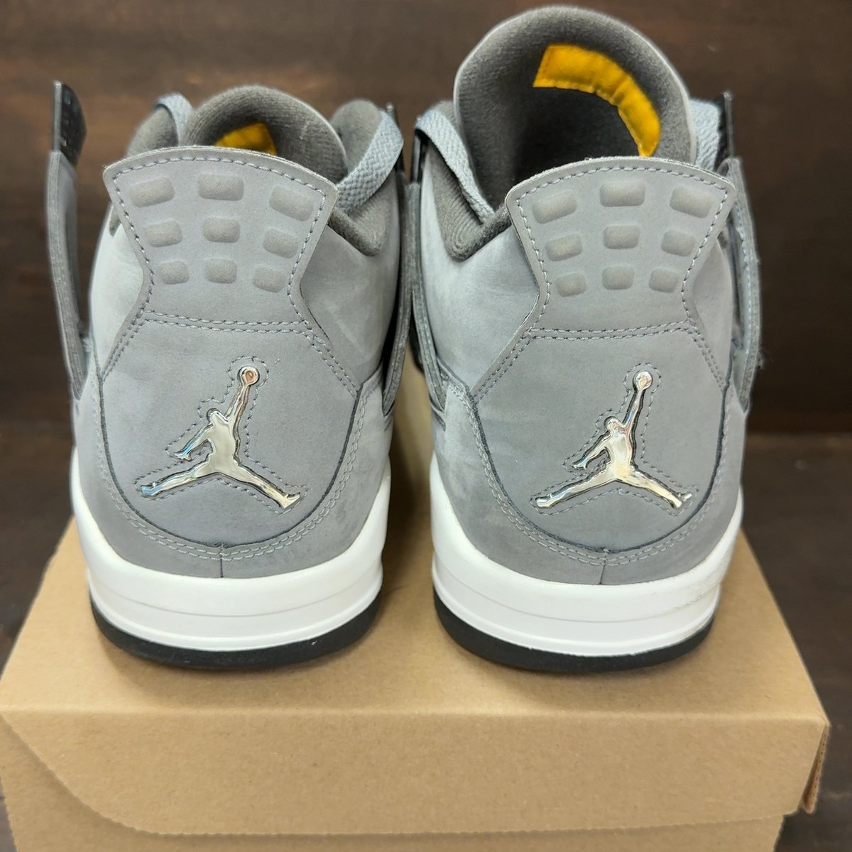 Jordan 4 Retro Cool Grey (2019) Size 12 (Pre-Owned) - aux