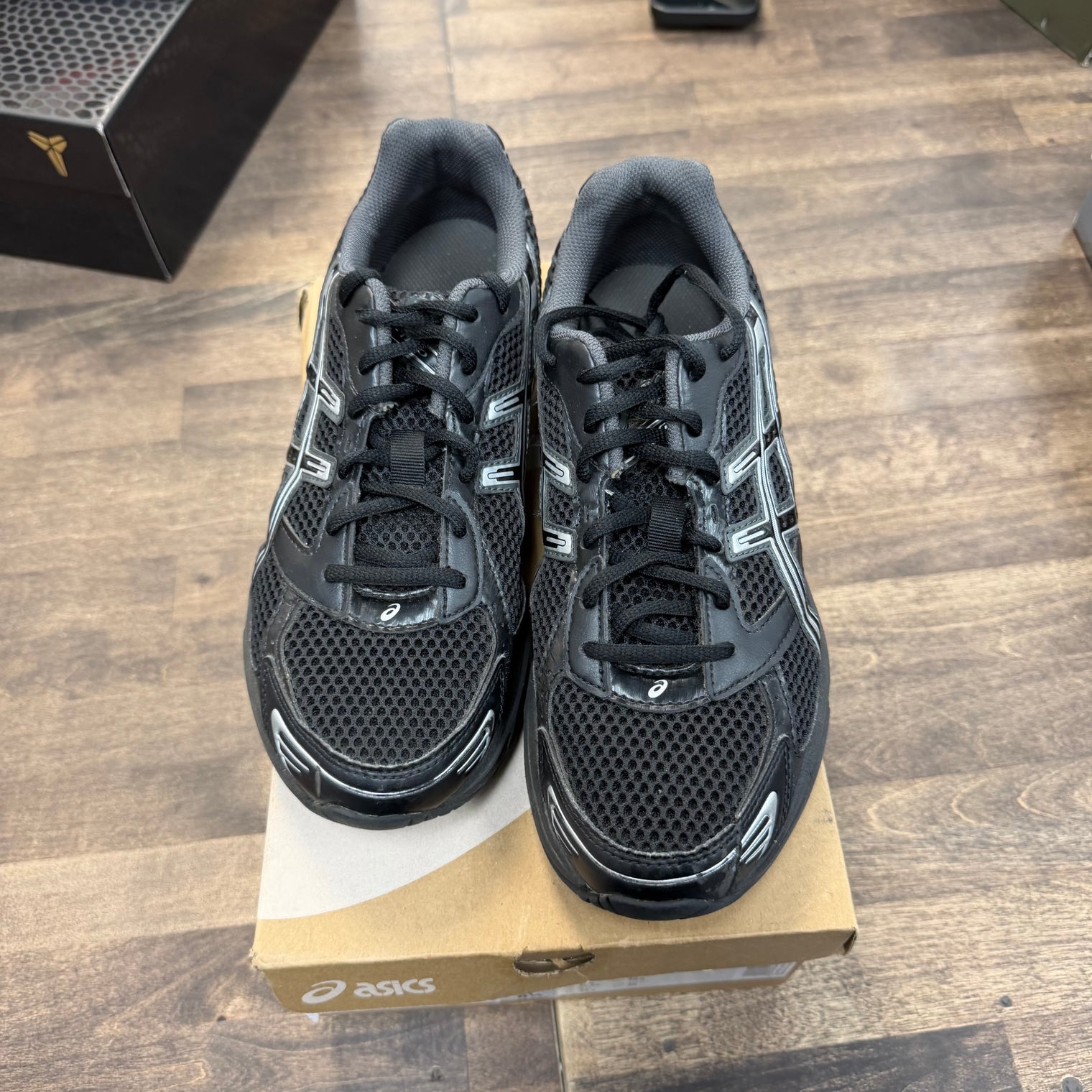 Pure Black Silver Gel-1130 ASICS (USED)