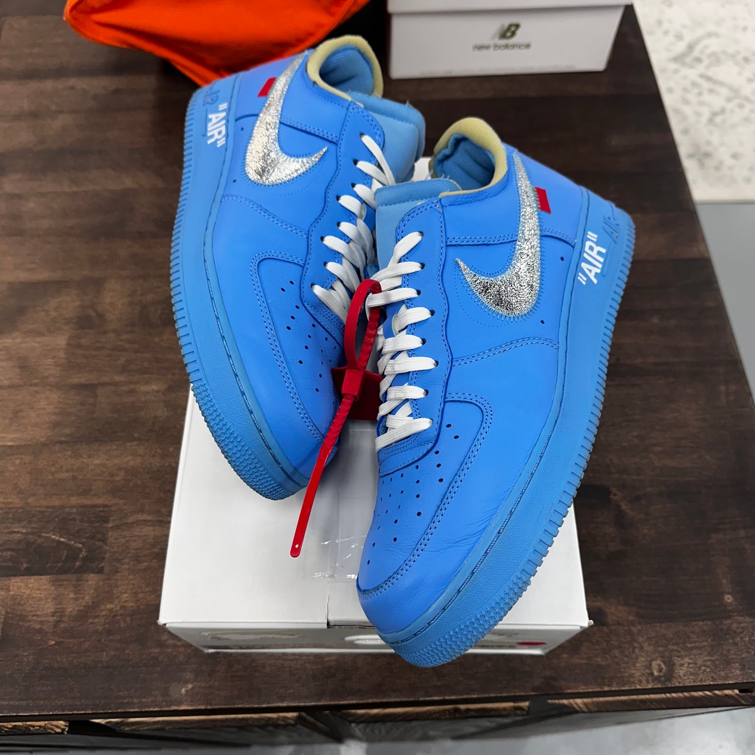 Off-White MCA University Blue Air Force 1 (USED)