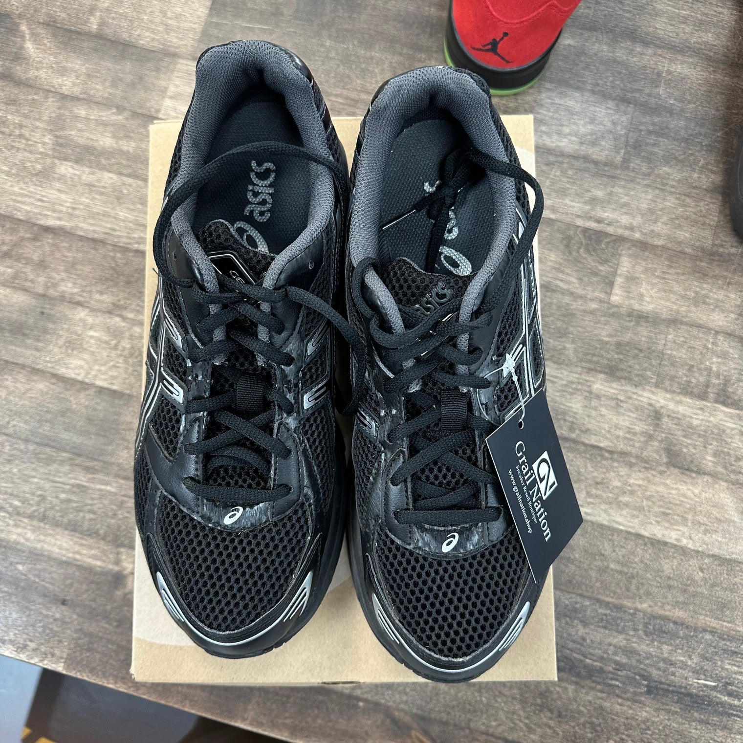 Black Pure Silver ASICS GEL-1130 (USED)