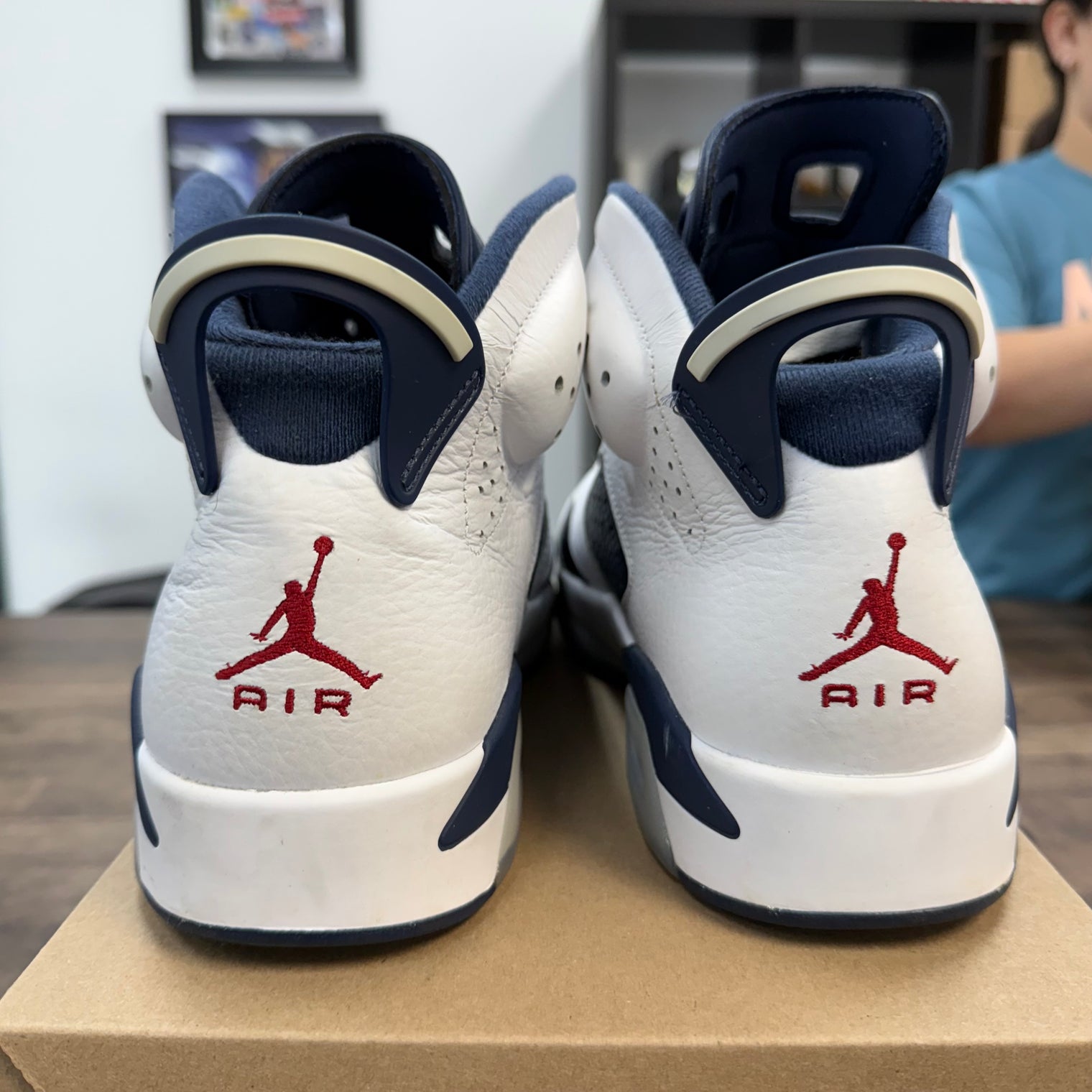 Olympic Jordan 6 (2024) (USED, No Box)