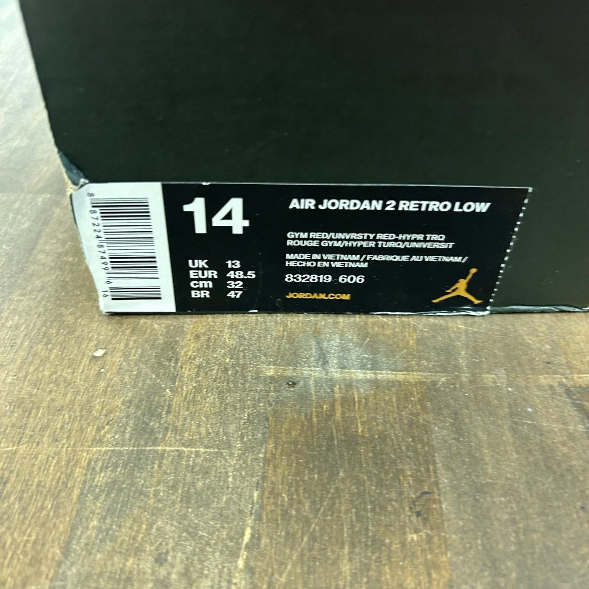 Jordan 2 Retro Low Gym Red - Image 6