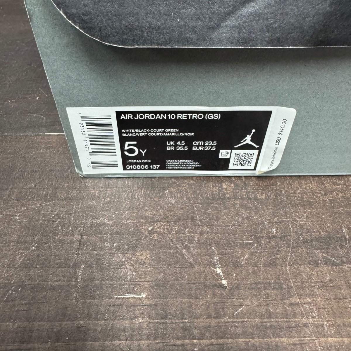 Jordan 10 Retro Seattle (GS) - Image 6