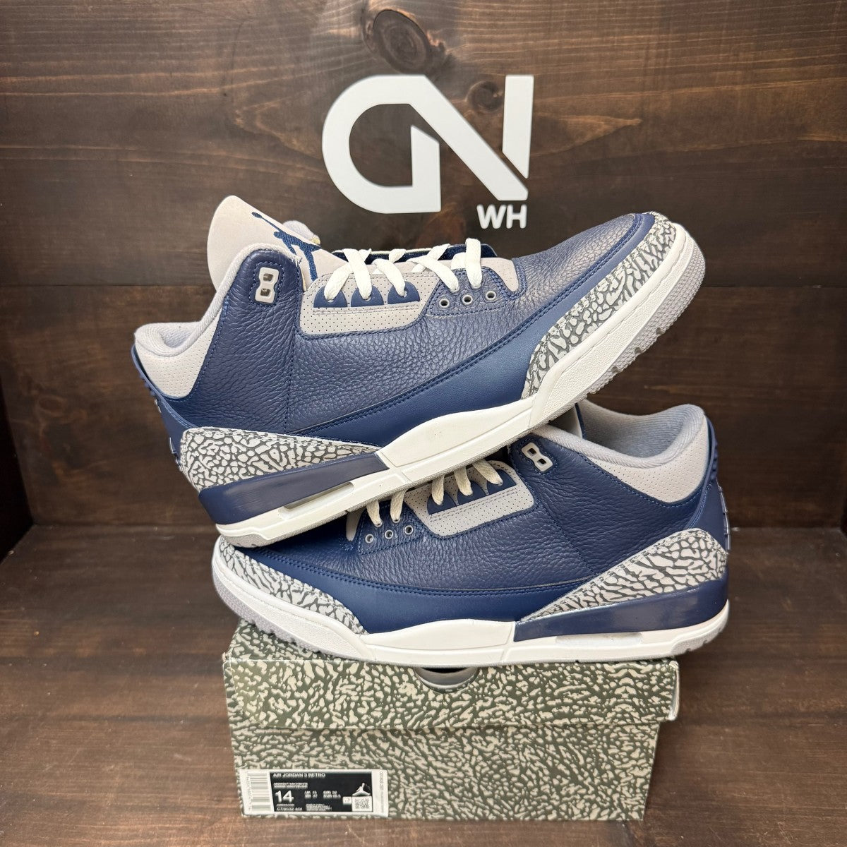 Jordan 3 Retro Georgetown (2021) - Image 1