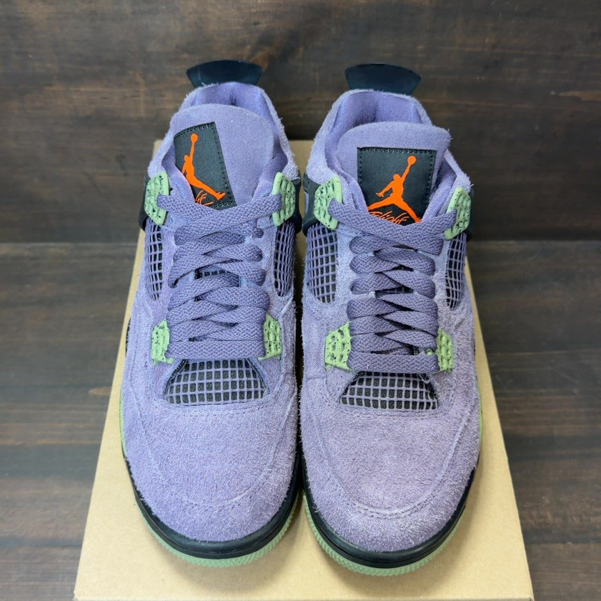Jordan 4 Retro Canyon Purple (Women's) Size 8W (Pre-Owned) - Image 3