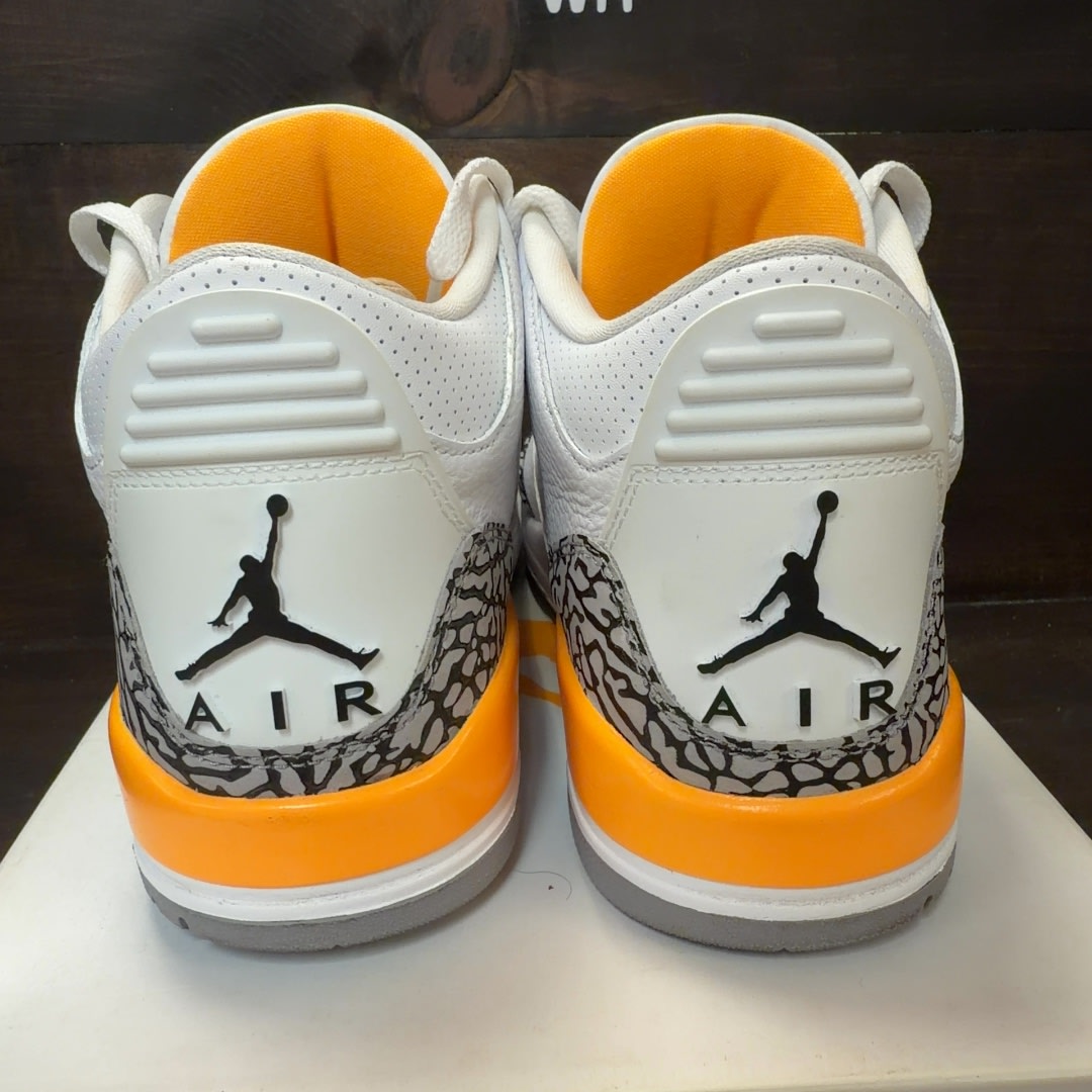 Jordan 3 Retro Laser Orange (Women's) - Image 4